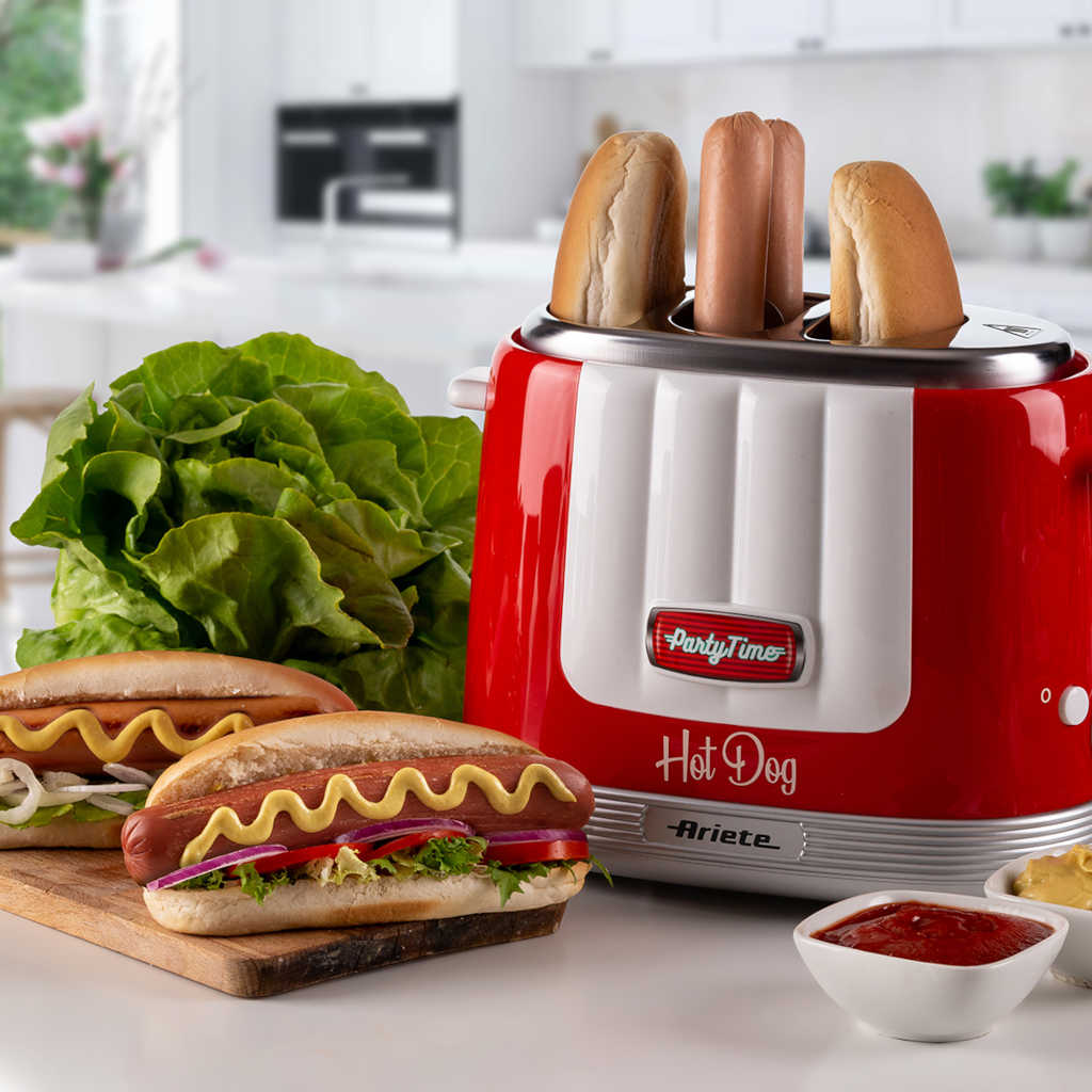 Ariete Hotdog Maker - Red Ariete Hotdog Maker - Red