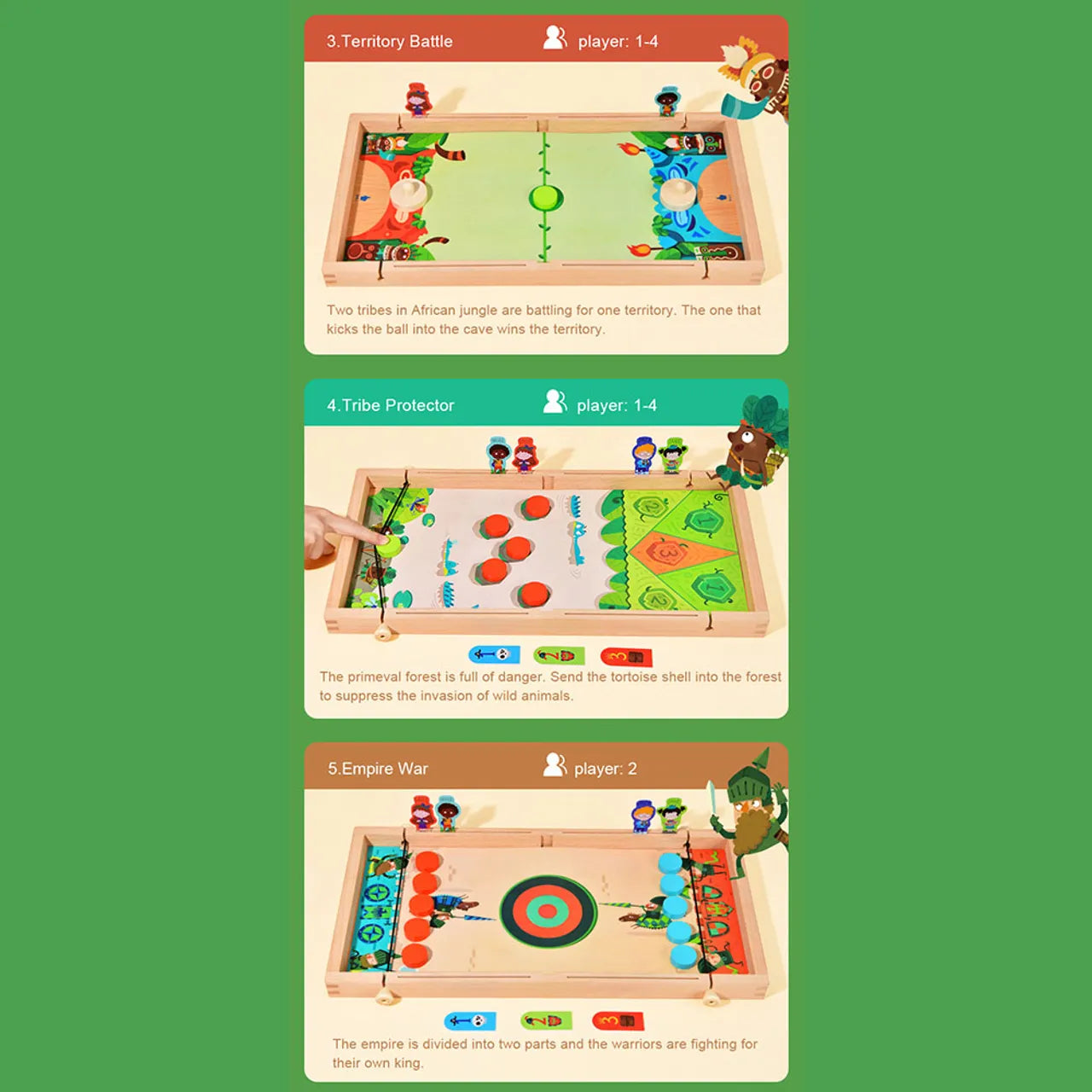 Mideer 10-in-1 Carrom Board Game