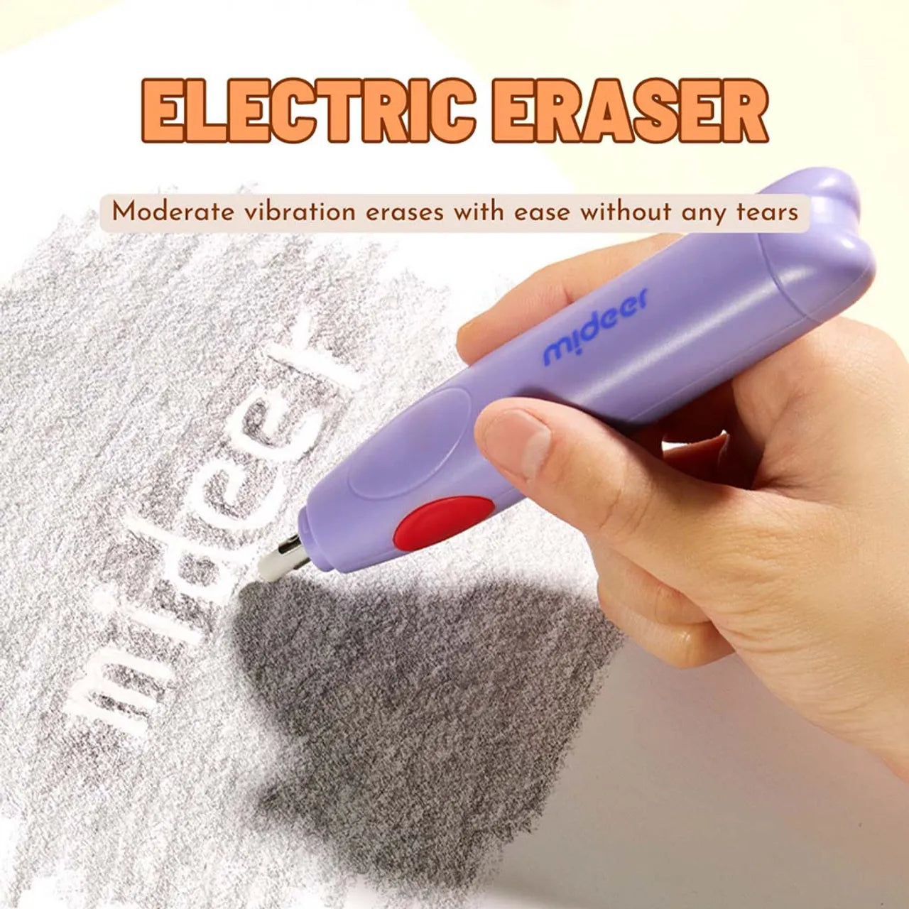 Mideer - Electric Stationery Set - Lilac Purple