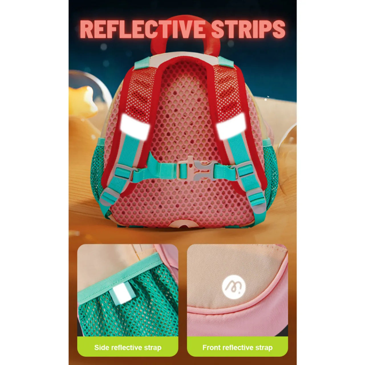 Mideer - Kids Backpack - Red Apple