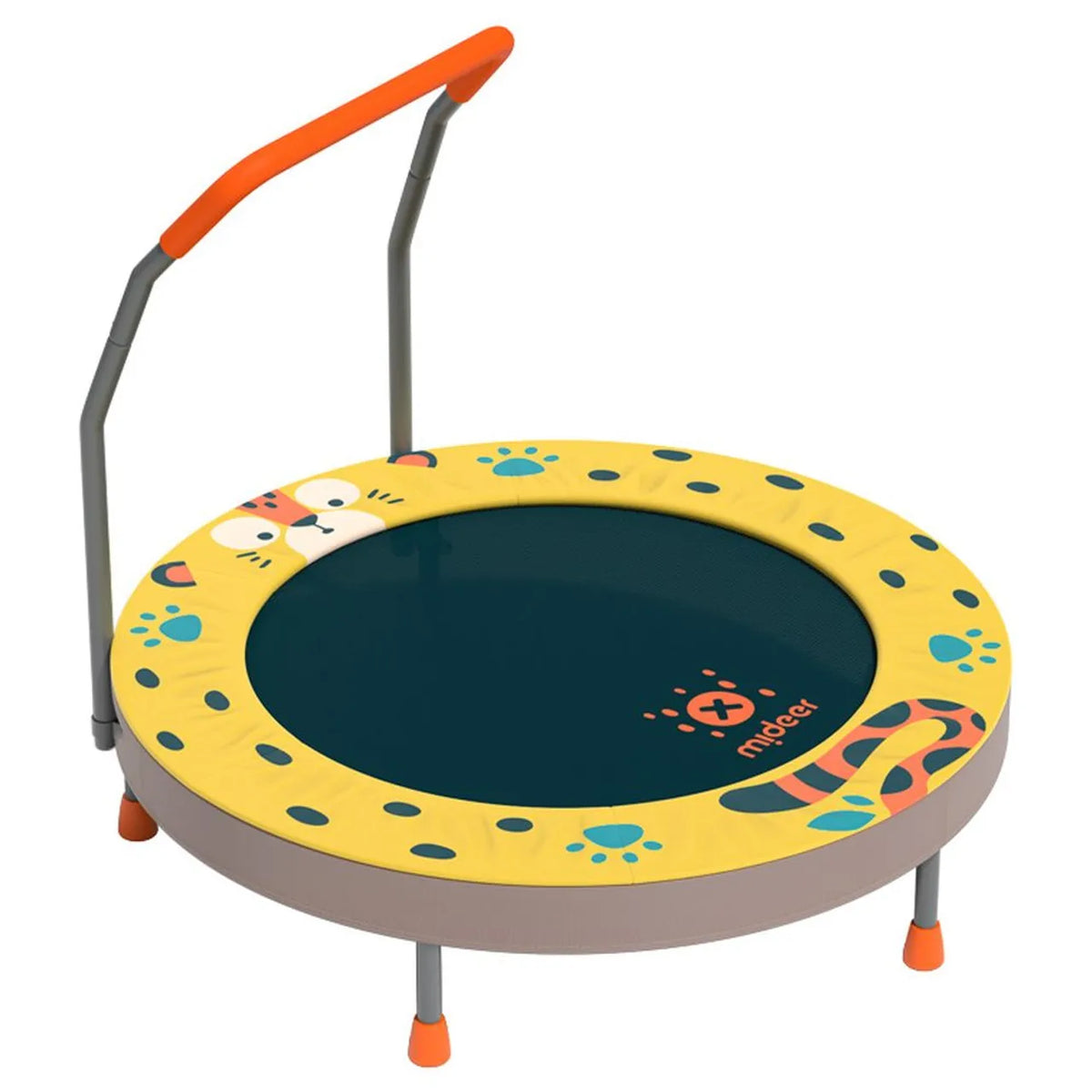 Mideer - Kids Foldable Trampoline 3ft - YellowithBlack