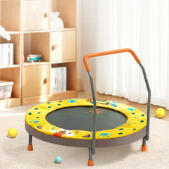 Mideer - Kids Foldable Trampoline 3ft - YellowithBlack