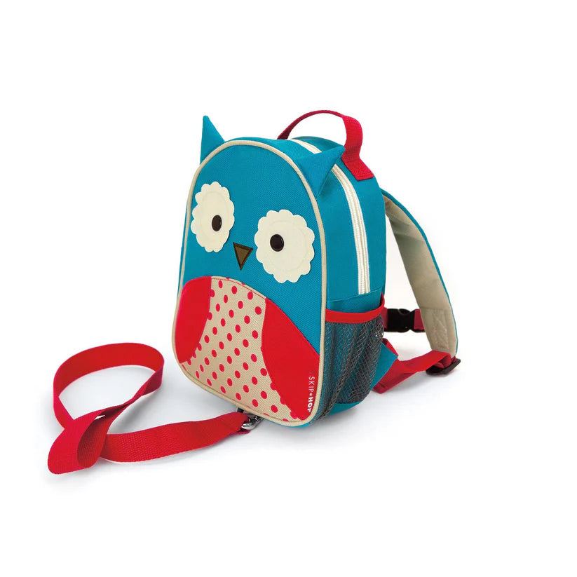 Mini Backpack With Safety Harness - Owl Mini Backpack With Safety Harness - Owl