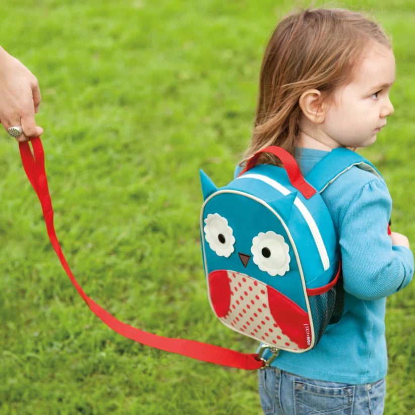 Mini Backpack With Safety Harness - Owl Mini Backpack With Safety Harness - Owl