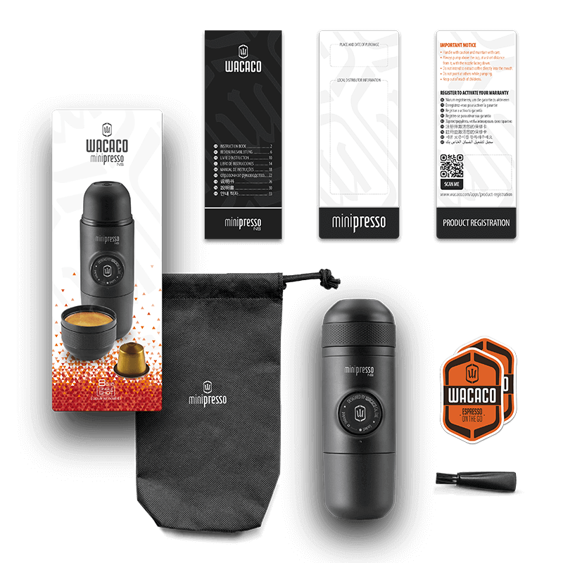 WACACO MINIPRESSO NS - Black WACACO MINIPRESSO NS - Black