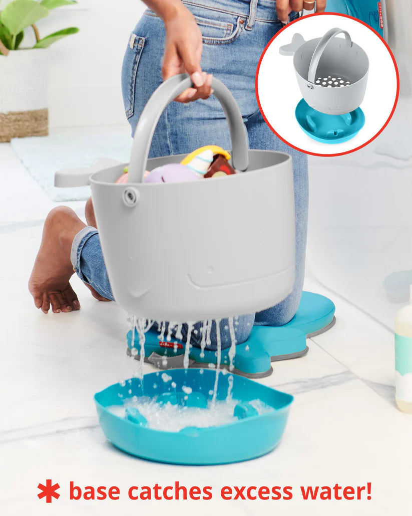 Moby Stowaway Bath Toy Bucket Moby Stowaway Bath Toy Bucket