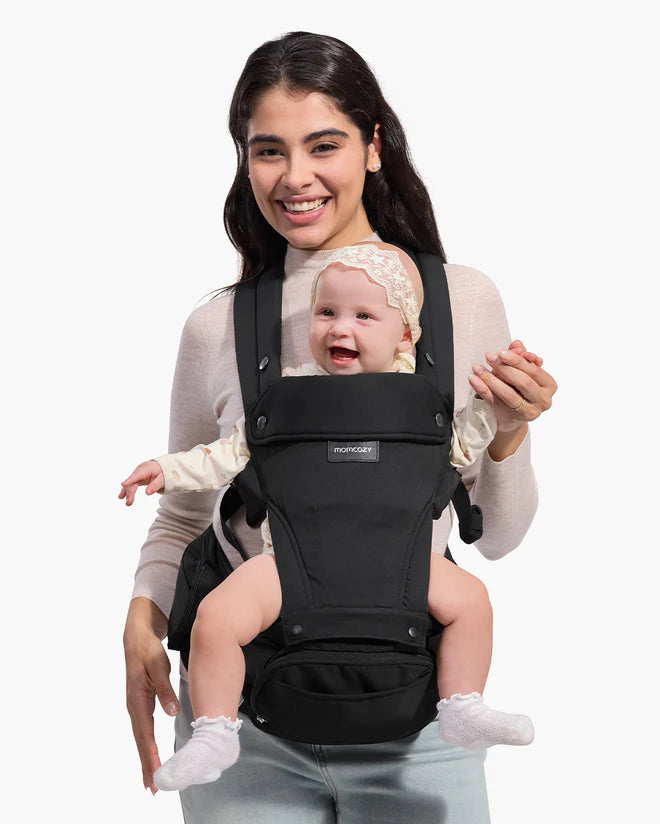 Momcozy Move2Fit 2-in-1 Hip Seat Baby Carrier - Air Mesh
