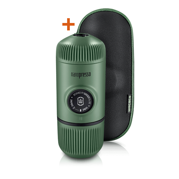 WACACO NANOPRESSO - Moss Green + Case WACACO NANOPRESSO - Moss Green + Case