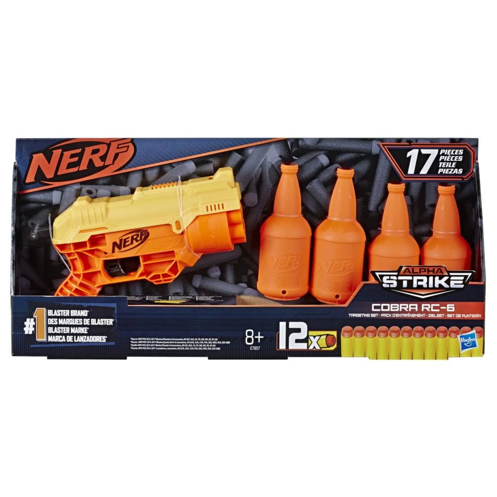 Nerf Alpha Strike Cobra RC-6 Targeting Set- 17 Pcs Nerf Alpha Strike Cobra RC-6 Targeting Set- 17 Pcs