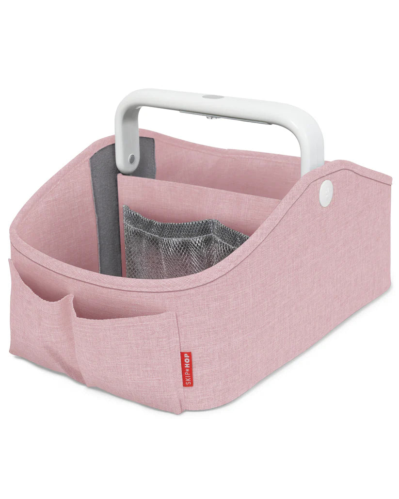 Nursery Style Light-Up Diaper Caddy - Pink Nursery Style Light-Up Diaper Caddy - Pink