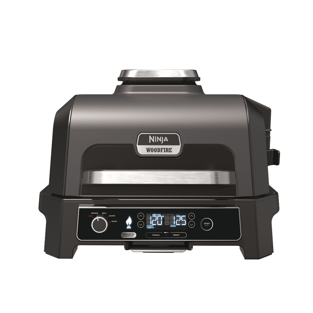 Ninja Woodfire Pro XL Electric BBQ Grill & Smoker OG850ME - Black