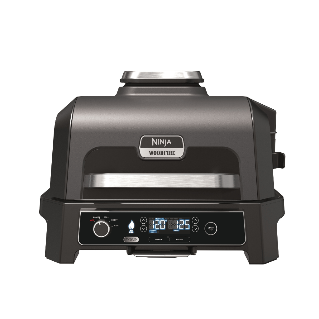 Ninja Woodfire Pro XL Electric BBQ Grill & Smoker OG850ME - Black