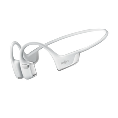 Shokz OpenRun Pro 2 Silver bone conduction headphones - front view