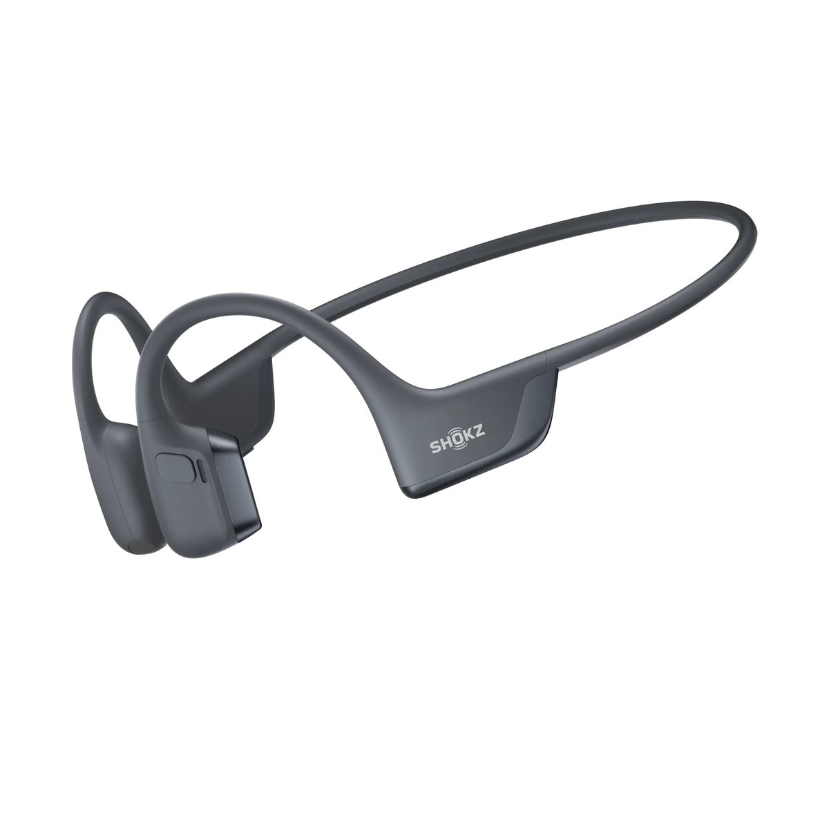 Shokz OpenRun Pro 2 Black bone conduction headphones - front view