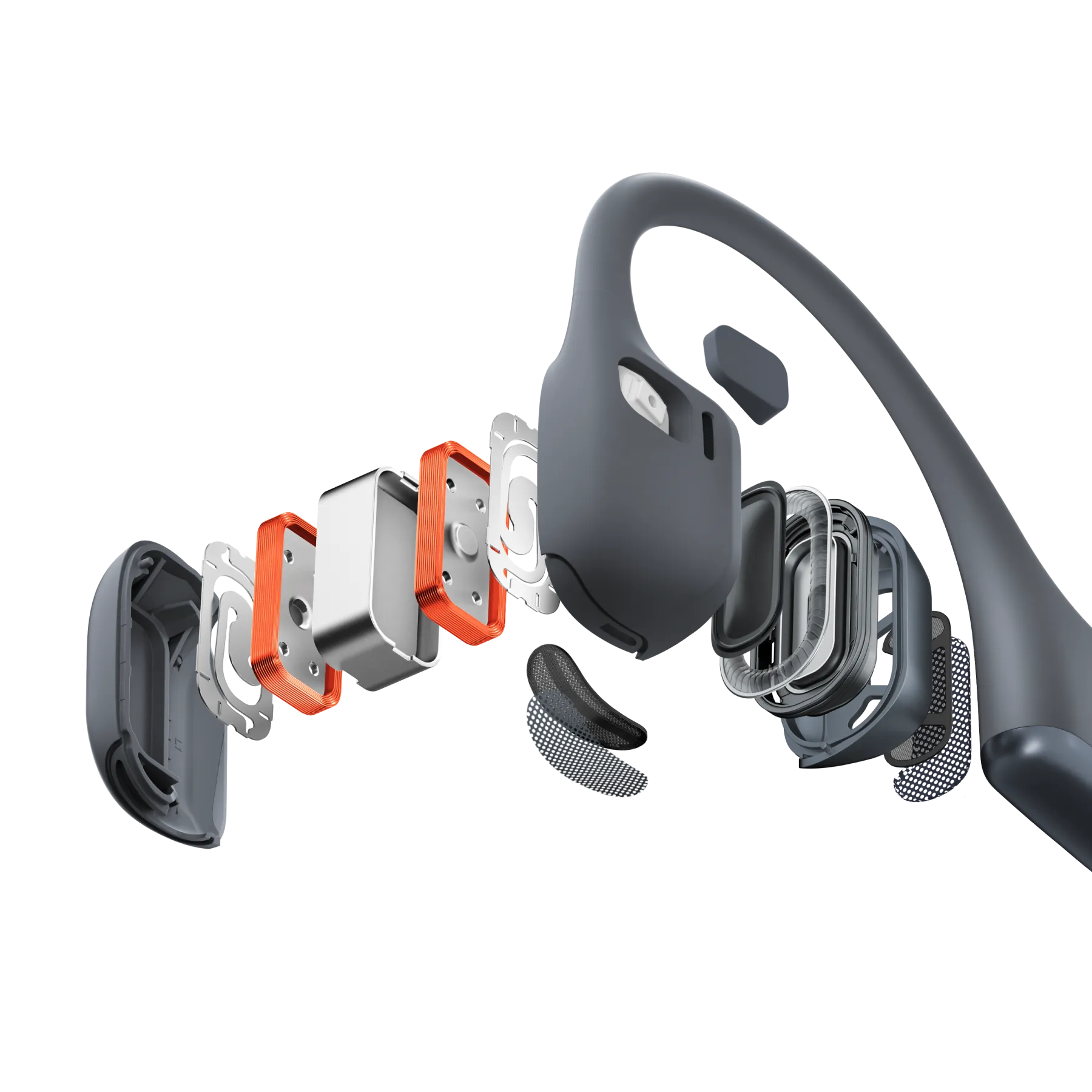 Shokz OpenRun Pro 2 Black - angled view