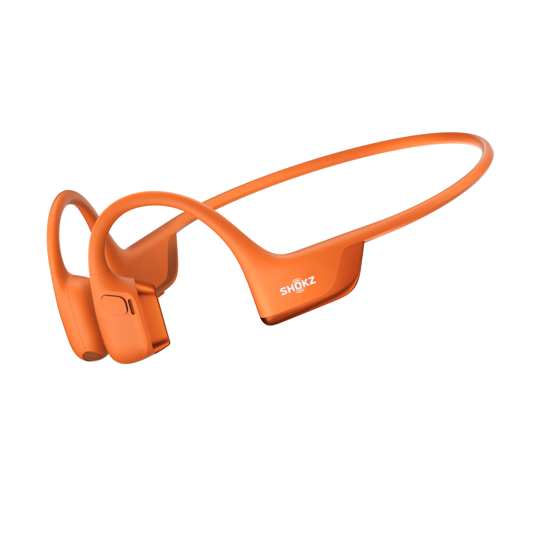 Shokz OpenRun Pro 2 Orange bone conduction headphones - front view