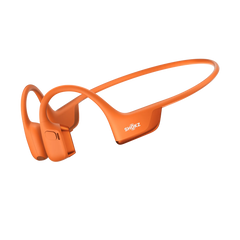 Shokz OpenRun Pro 2 Orange bone conduction headphones - front view
