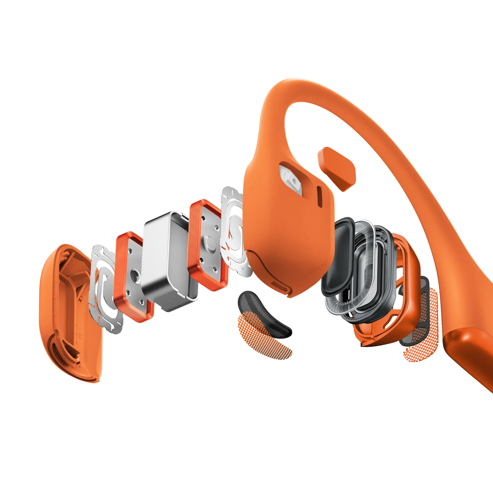 Shokz OpenRun Pro 2 Orange - angled view