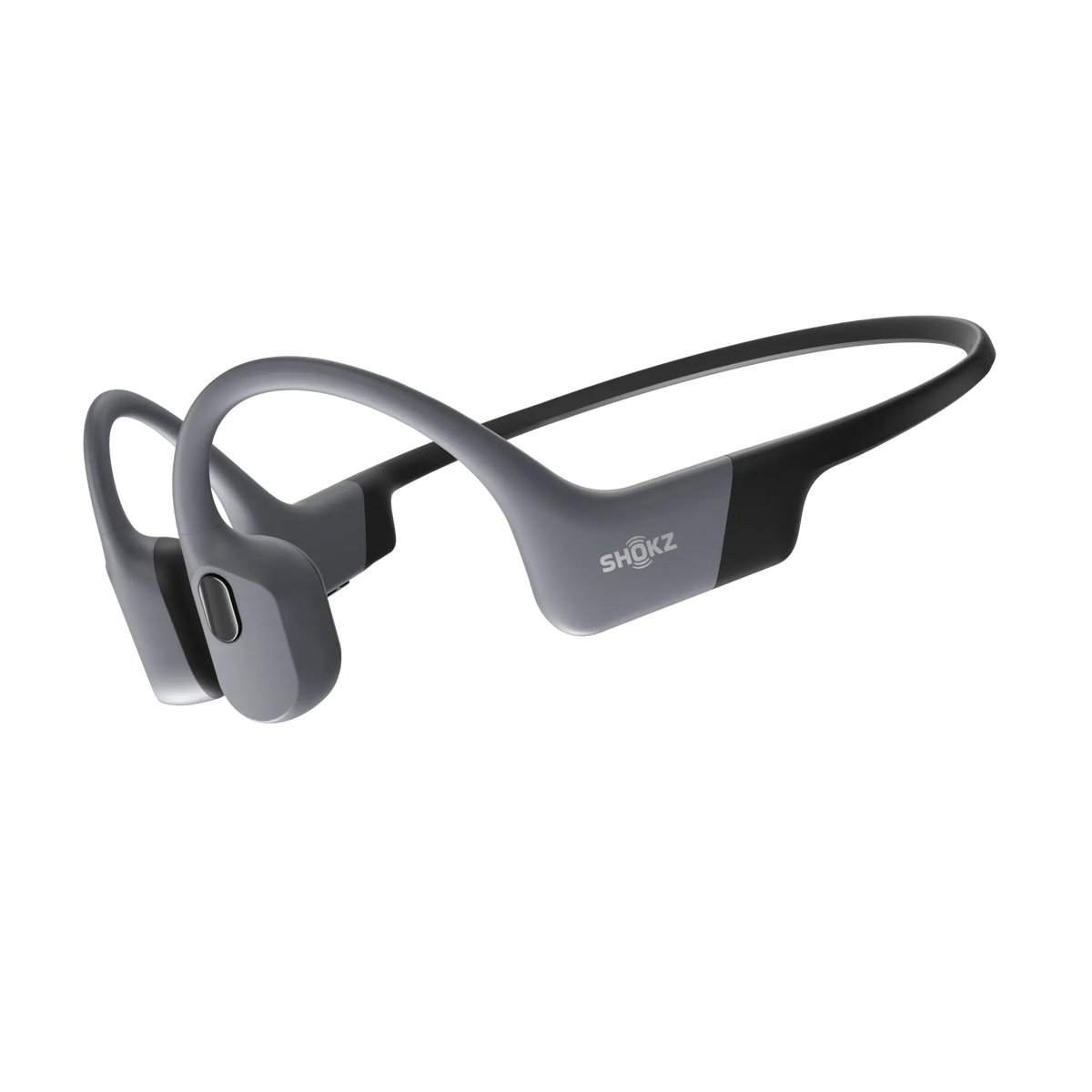 Shokz OpenSwim Pro Grey waterproof swimming headphones - front view