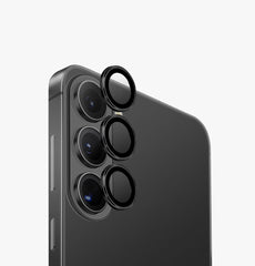 UNIQ Optix AluGuard Aluminium Camera Lens Protector - Midnight Black