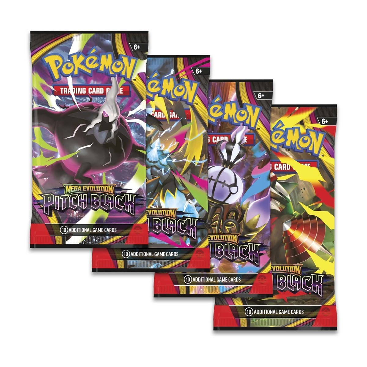 Pokémon TCG Mega Evolution Pitch Black Booster Pack 3