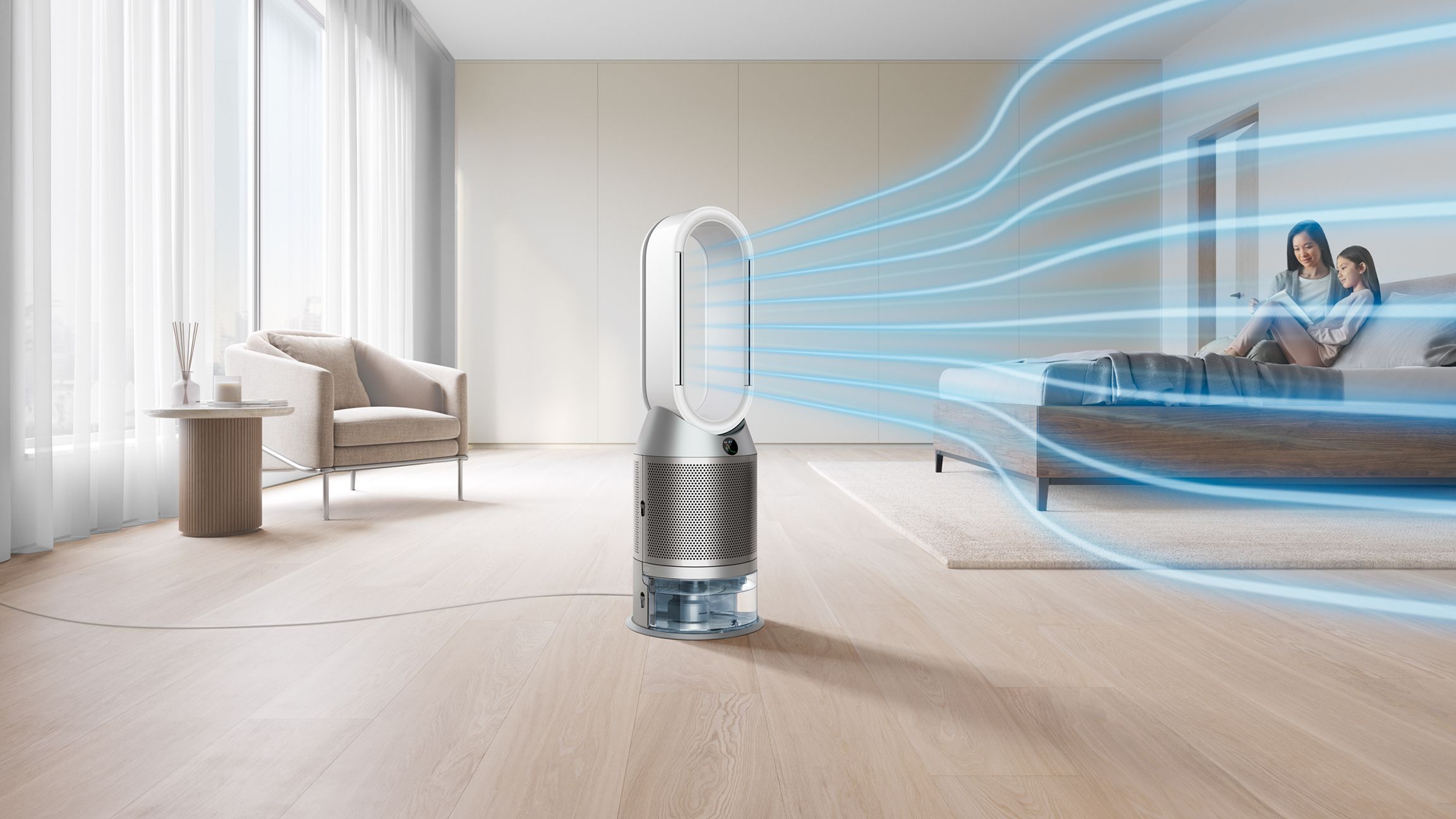 Dyson Purifier Humidify+Cool Autoreact PH04 (White/Gold)