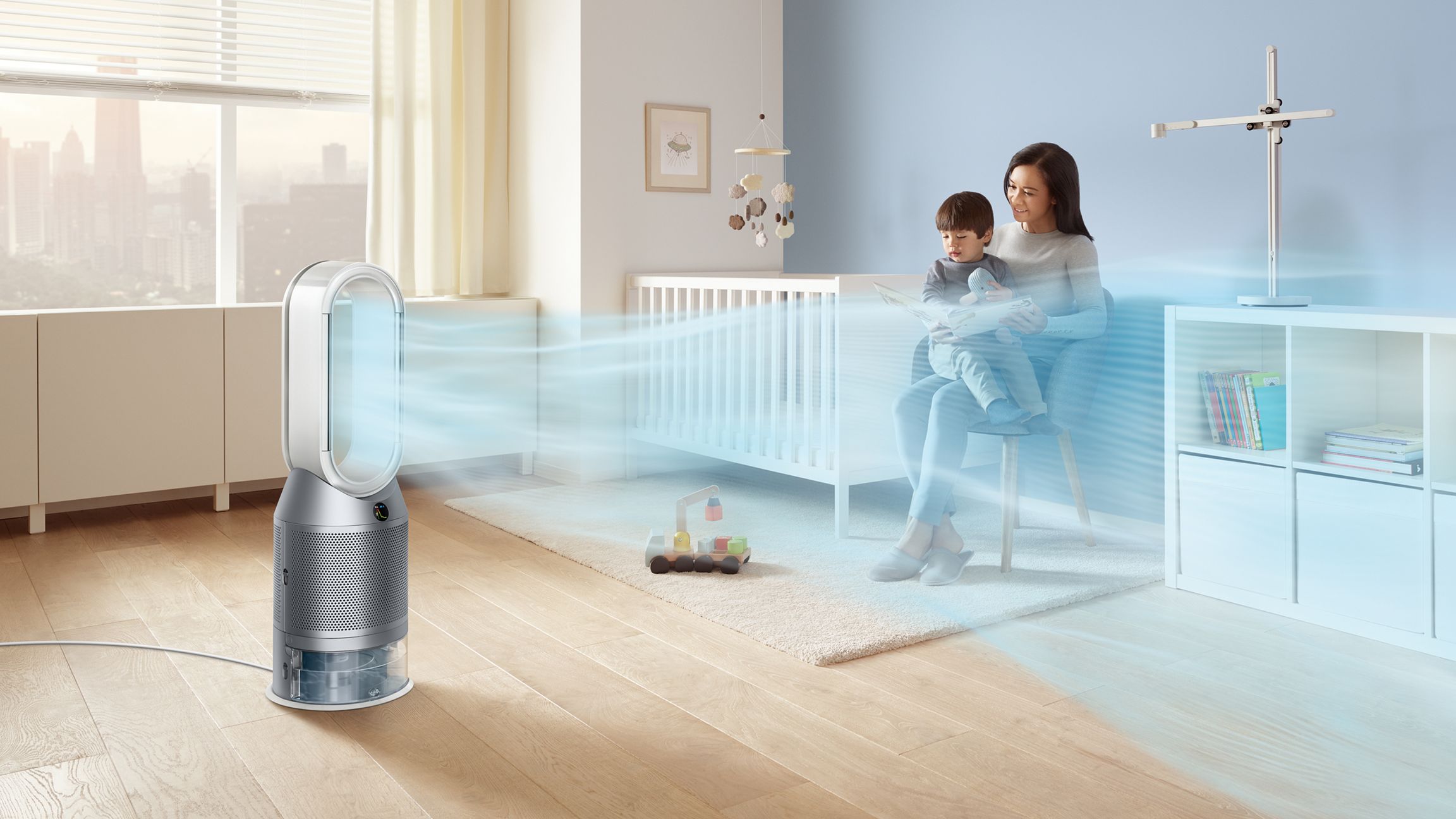 Dyson Purifier Humidify+Cool Autoreact PH04 (White/Gold)