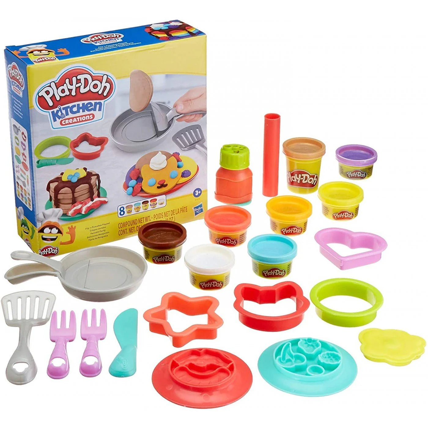 Play-Doh Kitchen Creations Flip 'n Pancakes Playset