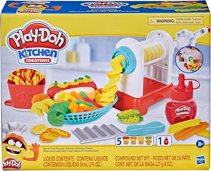 Play-Doh Kitchen Creations Spiral Fries Playset