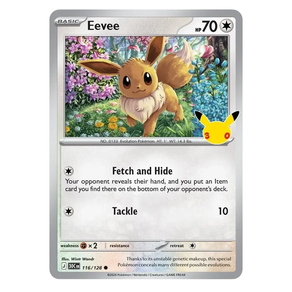 Eevee promo card