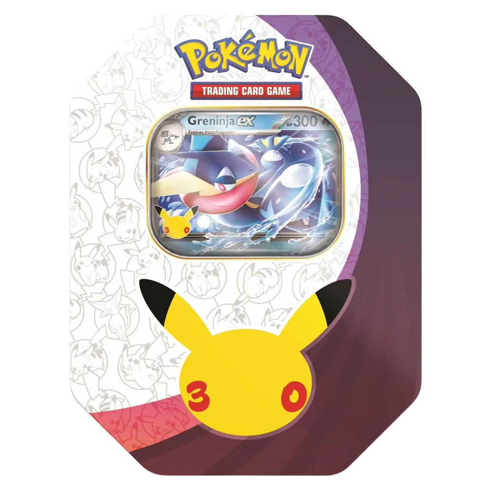 Pokémon TCG 30th Celebration Greninja Tin