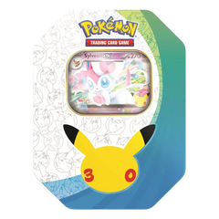 Pokémon TCG 30th Celebration Sylveon Tin