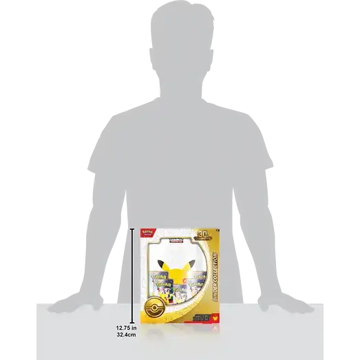 Pokémon TCG 30th Celebration Binder Collection – size comparison