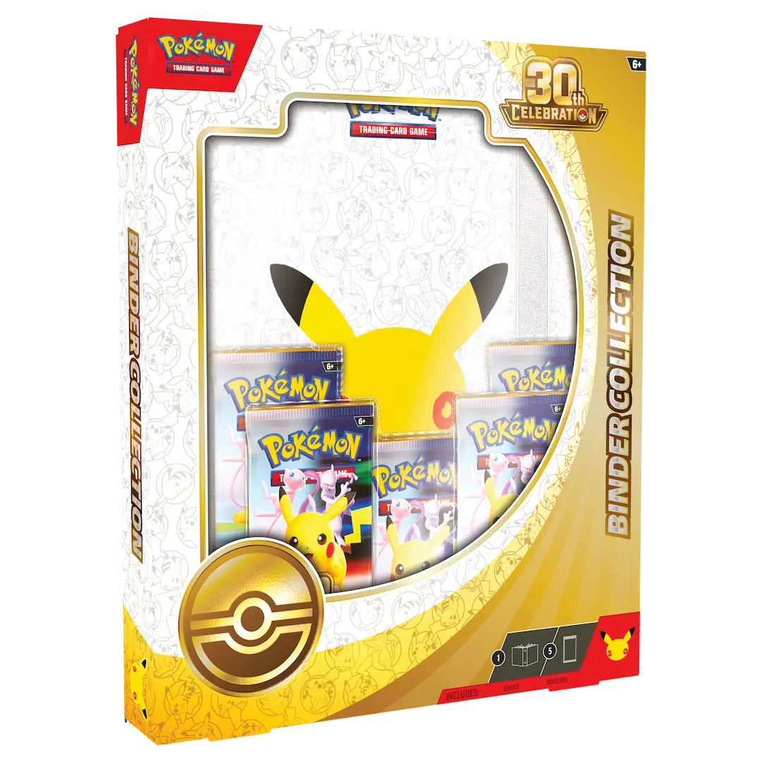 Pokémon TCG 30th Celebration Binder Collection – front