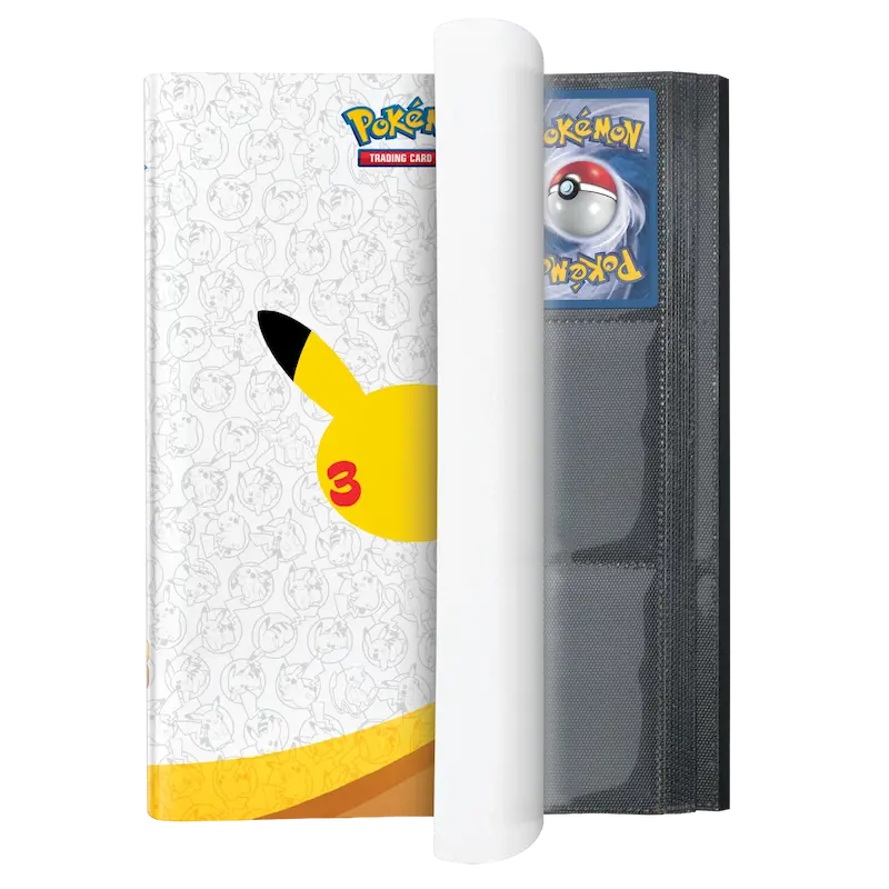 Pokémon TCG 30th Celebration binder – opened