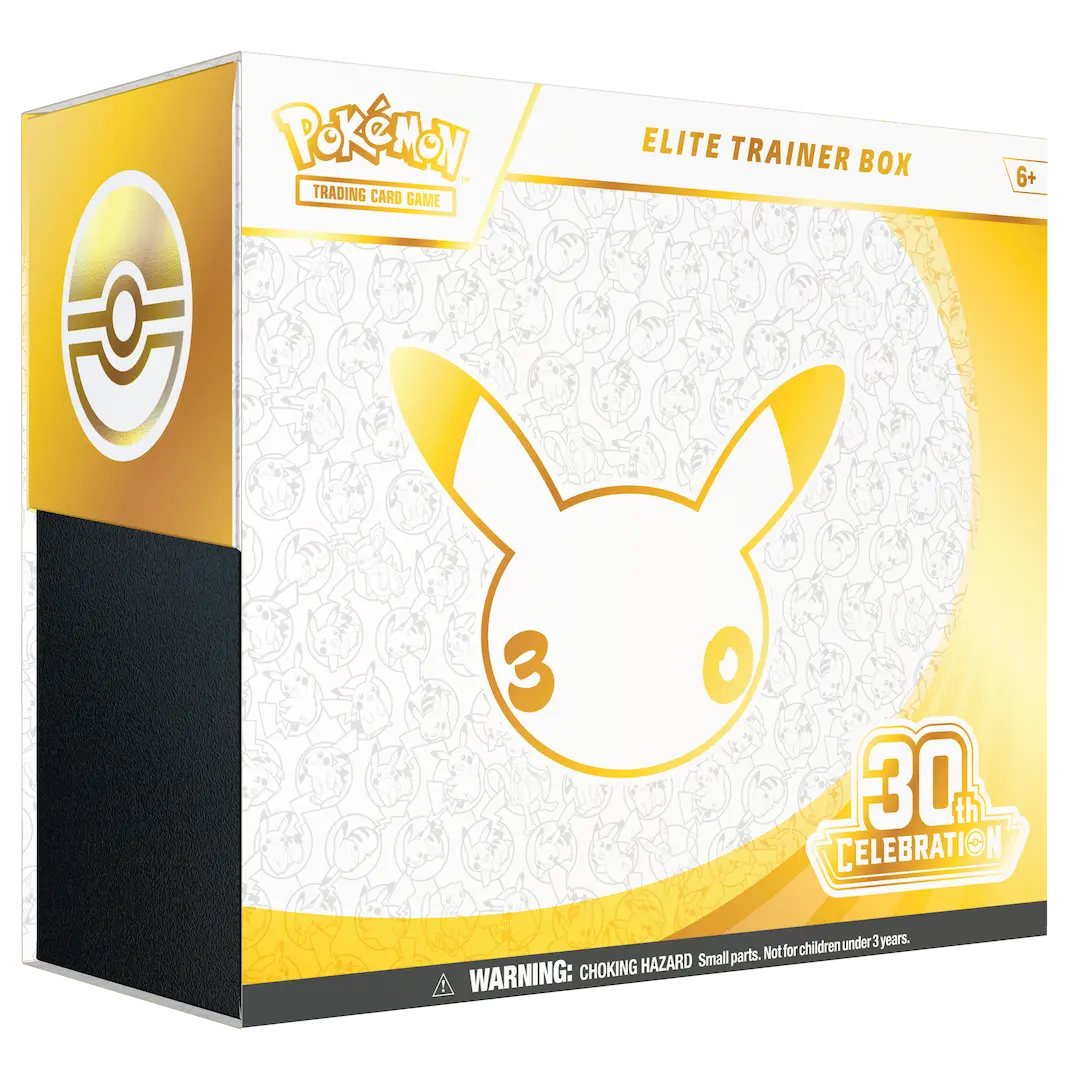 Pokémon TCG 30th Celebration Elite Trainer Box – front