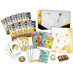 Pokémon TCG 30th Celebration Elite Trainer Box – contents