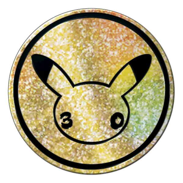 Pokémon TCG 30th Celebration Elite Trainer Box – coin