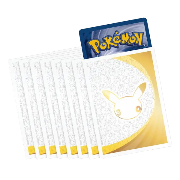 Pokémon TCG 30th Celebration Elite Trainer Box – card sleeves