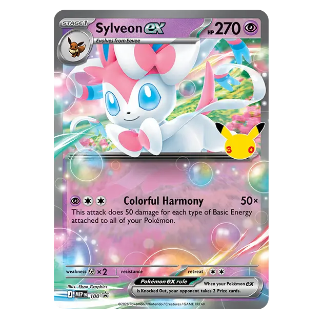Sylveon ex promo card