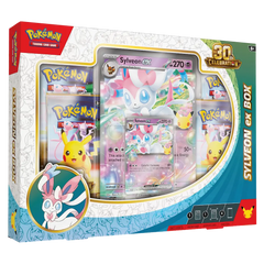 Pokémon TCG 30th Celebration Sylveon ex Box – front