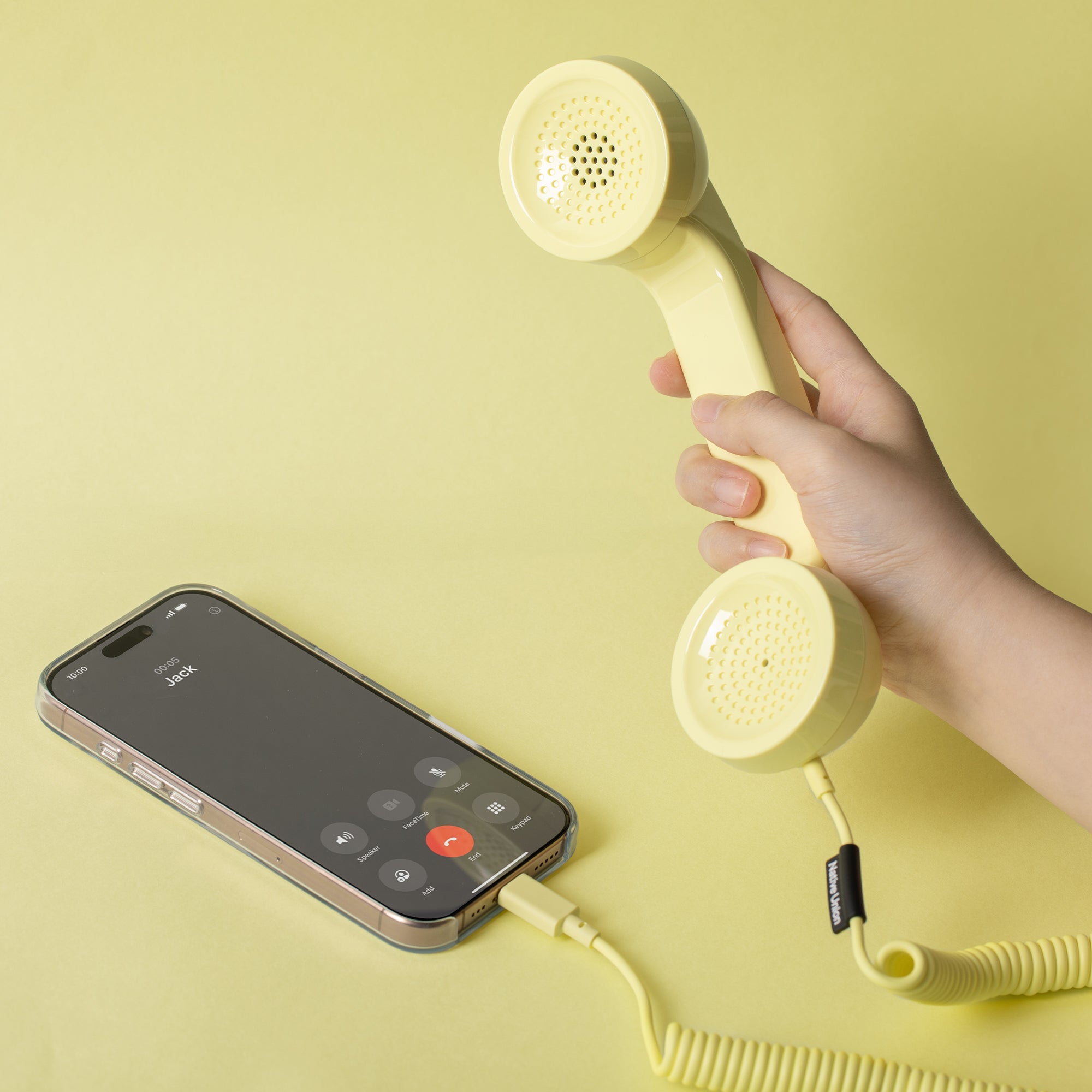 Native Union POP Phone Lemon
