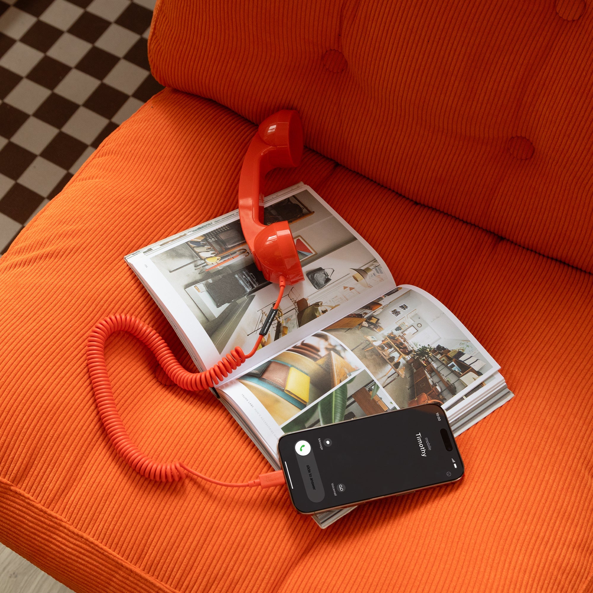 Native Union POP Phone Alarm Red