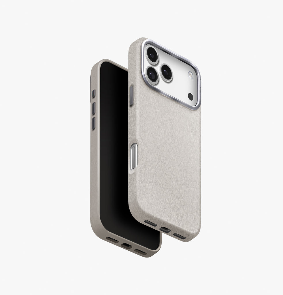 UNIQ Lyden Premium Leatherette Case 17 Pro Max - Clay
