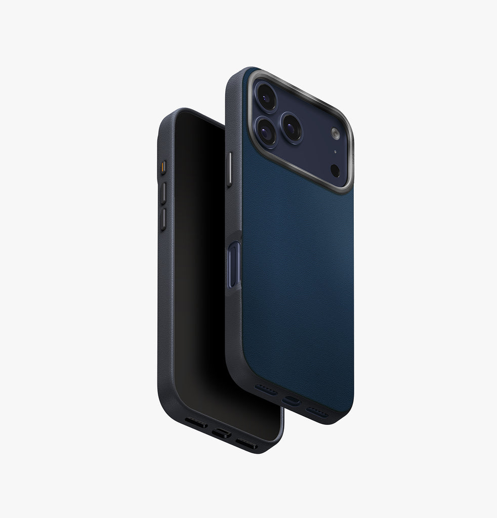 UNIQ Keva Tough Aramid Protective Case for iPhone 17 Pro Max - Trans Blue