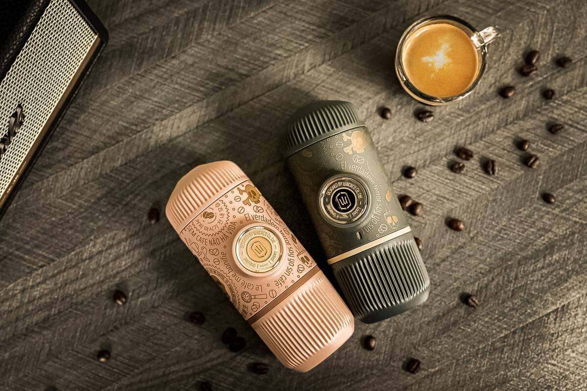 WACACO NANOPRESSO DARK SOULS - Grey + Case WACACO NANOPRESSO DARK SOULS - Grey + Case