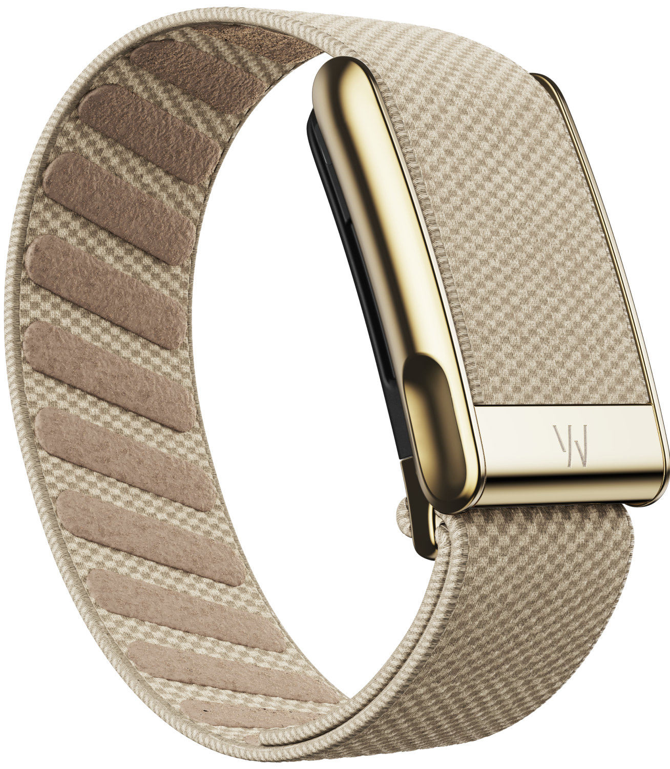 Whoop MG SuperKnit Luxe Band - Dune/Gold