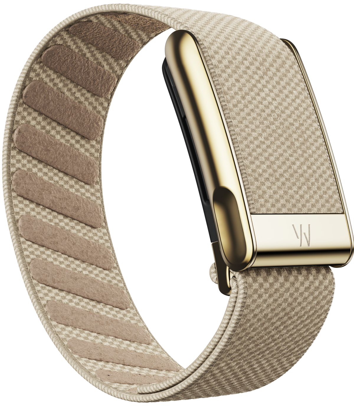 Whoop MG SuperKnit Luxe Band - Dune/Gold