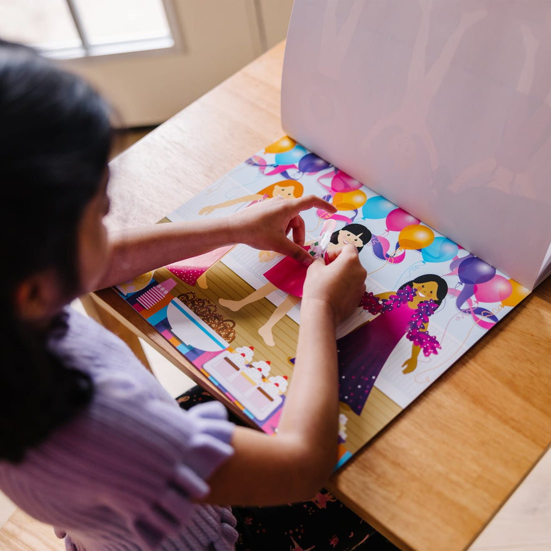 Reuseable Sticker Pad-Dress Up