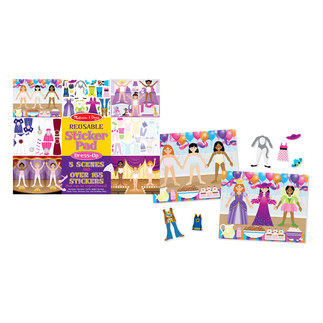 Reuseable Sticker Pad-Dress Up